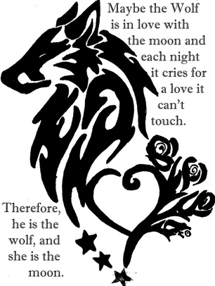 Is The Moon The Wolf In Love With Quote Maybe